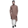 thumbnail image 1 of Atasi Designer Printed Kurta For Boys Casual Kurta Pajama Set Summer Clothing, 1 of 3
