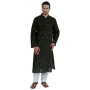 Atasi Ethnic Long Sleeves Kurta For Men s Printed Chinese Collar Mens Party Wear