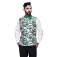 thumbnail image 1 of Atasi Flower Party Wear Jacket for Men Printed Casual Coat Elegant Wedding Blazer-Medium Sea Green, 1 of 4