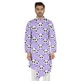 thumbnail image 1 of Atasi Indian Designer Kurta For Mens Casual Traditional Printed Ethnic Long Shirt Kurta, 1 of 7
