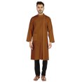 thumbnail image 1 of Atasi Indian Designer Kurta For Mens Party Wear Traditional Dress Solid Ethnic Long Shirt, 1 of 7