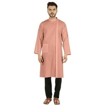 Atasi Indian Designer Kurta For Mens Party Wear Traditional Dress Solid Ethnic Long Shirt