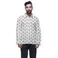 thumbnail image 1 of Atasi Indian Short Kurta For Men Rollover sleeve ClassicÂ&nbsp;ShirtÂ&nbsp;Casual Clothing, 1 of 1