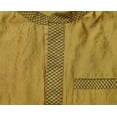 thumbnail image 1 of Atasi Men's Band Collor Gold Kurta Dupion Full Sleeve Ethnic Shirt-Medium, 1 of 3