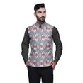 thumbnail image 1 of Atasi Party Wear Jacket For Men Printed Casual Coat Elegant Wedding Blazer-Small, 1 of 3