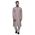 thumbnail image 1 of Atasi Party Wear Kurta Pajama For Men Mandarin Collar Ethnic Printed Kurta Set, 1 of 5
