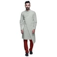 thumbnail image 1 of Atasi Party Wear Kurta Pajama For Men Mandarin Collar Ethnic Printed Kurta Set, 1 of 3