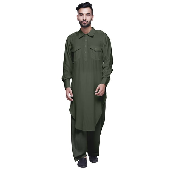 Atasi Pathani Kurta Pyjama Wedding Kurta Pajama For Boys Summer Clothing