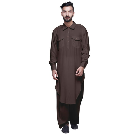 Atasi Pathani Kurta Pyjama Wedding Kurta Pajama For Boys Summer Clothing