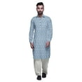 thumbnail image 1 of Atasi PathaniÂ&nbsp;KurtaÂ&nbsp;Pajama For Men Full Sleeve LongÂ&nbsp;KurtaÂ&nbsp;Casual Clothing, 1 of 5