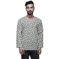 thumbnail image 1 of Atasi Printed Keyhole Nack Short Kurta Men ShirtÂ&nbsp;With Long Sleeves For Men, 1 of 1