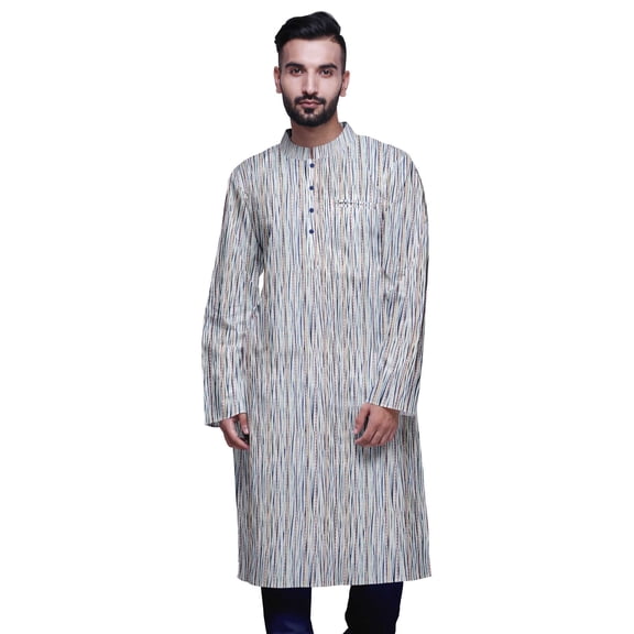 Atasi Printed Summer Kurta For Men Party Wear Casual Kurtas Ethnic Clothing