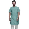 thumbnail image 1 of Atasi Printed Summer Kurta For Men Party Wear Casual Kurtas Ethnic Clothing, 1 of 1