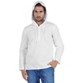 thumbnail image 1 of Atasi Solid Mens Hooded Kurta Full Sleeve Cotton Tshirt Regular Fit Ethnic Wear, 1 of 7
