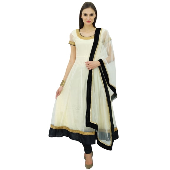 Atasi Women Anarkali Salwaar Suit With Dupatta Custom Clothing - Sizes Available