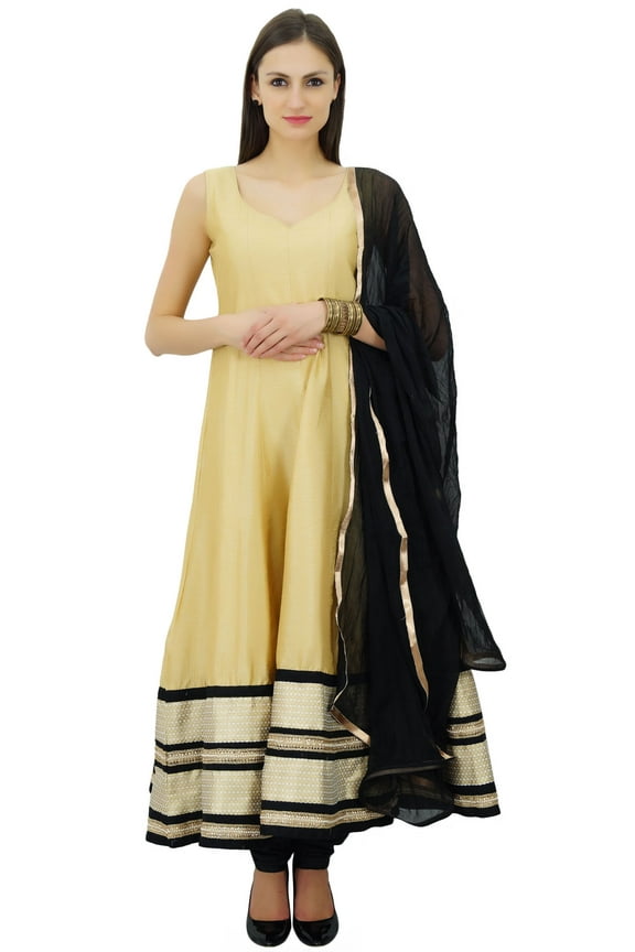 Women'S Designer Anarkali Salwar Kameez Suit With Dupatta Indian Dress