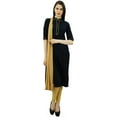 thumbnail image 1 of Atasi Women's Black Formal Salwaar Kameez Suit With Dupatta Indian Clothing-8, 1 of 7