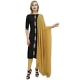 thumbnail image 1 of Atasi Women's Black Gota Patti Work Salwar Kameez Suit Dress With Dupatta - 22, 1 of 9
