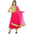 thumbnail image 1 of Atasi Womens Anarkali Salwaar Kameez Suit with Dupatta Readymade Custom Dress, 1 of 4