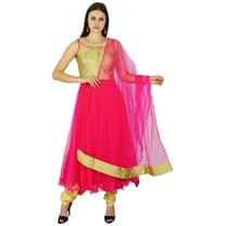 Atasi Womens Anarkali Salwaar Kameez Suit with Dupatta Readymade Custom Dress