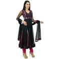 thumbnail image 1 of Atasi Womens Readymade Black Anarkali Suit With Dupatta Salwaar Kameez Indian Bollywood Dress - Custom Clothing, 1 of 9
