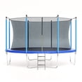 thumbnail image 1 of Ataucjin 10FT Round Trampoline With Safety Enclosure Ladder Recreational Trampolines Outdoor Trampoline For Kids & Adults, 1 of 8
