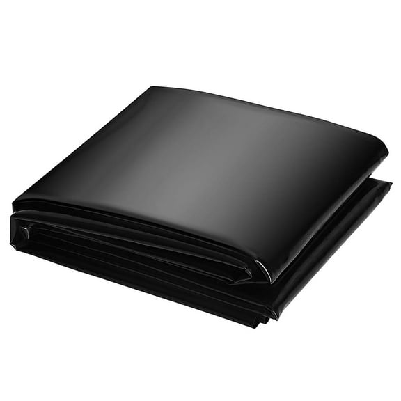 Ataucjin 15x20 ft Pond Liner, 20 Mil LLDEP Pond Liners for Outdoor Ponds, Black Pond Liner for Fish or Koi, Fountains and Garden Waterfall