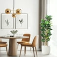 thumbnail image 1 of Ataucjin 6ft Tall Faux Ficus Tree Potted Fake Tropical Plants,Artificial Rubber Tree Plant,Decorative House Plants Large Floor Plants Artificial Trees For Home Office Store Room Decor, 1 of 9