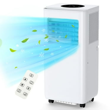 Ataucjin 8,000 Btu Portable Air Conditioners/Portable Air Conditioners With Remote Control, Cooling Area Up to 350 Sq.Ft, 3 In 1 Ac Portable Unit With Dehumidifier/Fan & Window Kit Included