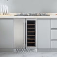 thumbnail image 1 of Ataucjin Beverage and Wine Cooler - Dual Zone, Built-in and Freestanding, Holds 54 Cans and 20 Bottles, Independent Temperature Control, Upgraded Quiet Compressor., 1 of 7