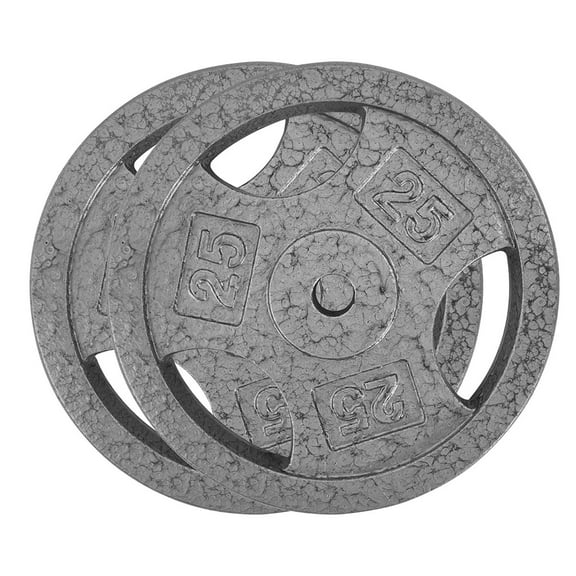 Ataucjin Cast Iron Weight Plates Set, 1-Inch Cast Iron Plate Weight Plate for Strength Training and Weightlifting,2.5 Lbs/5 Lbs/10 Lbs/25 Lbs Bumper Plates for Home Gym (Single,Pairs,Sets Available)