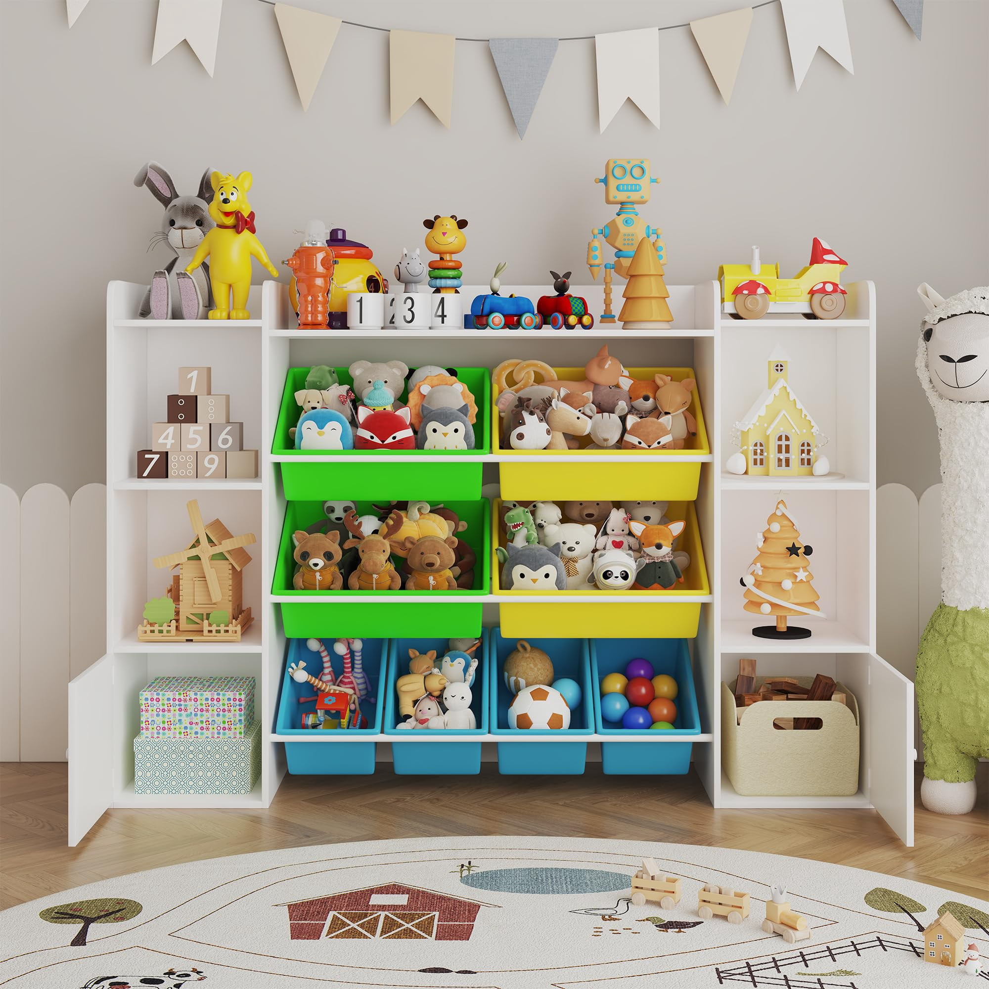Kids Toy Storage Organizer - Lockable storage chests - Walmart Business