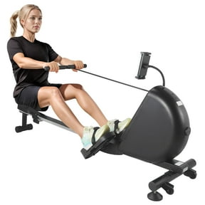 UPGO Fitness Water Rower - Exercise Machine, 350 LB Home Use, LCD ...
