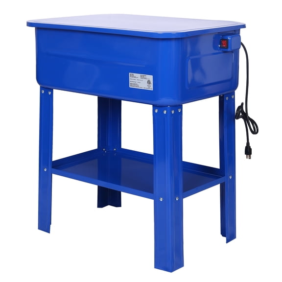 Ataucjin Parts Washer, 20 Gallon Capacity Tank Cabinet Portable Automotive Parts Cleaner, Electric Automotive Parts Washer With 110V Electric Pump For Wheel Bearings