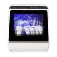thumbnail image 1 of Ataucjin Portable Dishwasher,Countertop Dishwasher 5L Water Tank,5 Washing Programs & High-Temp Air-Dry Function,Tabletop Small Dishwasher with 360°pray and Baby Care for Apartments,No Hookup Needed, 1 of 7