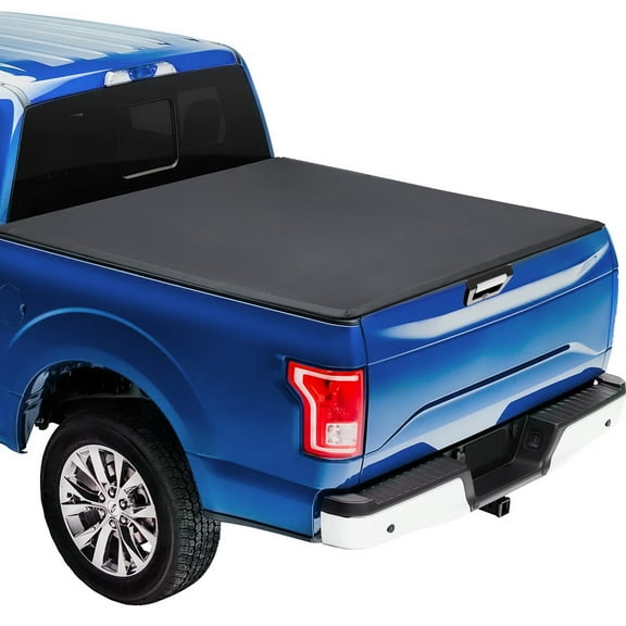 Ataucjin Soft Tri fold Truck Bed Tonnea.u Cover Compatible with 2016-2023 Tacoma SR5 Access ca.b 5'/60.5"/6’/73.7" Bed Bed (Excludes Trail Special Edition Storage Boxes)