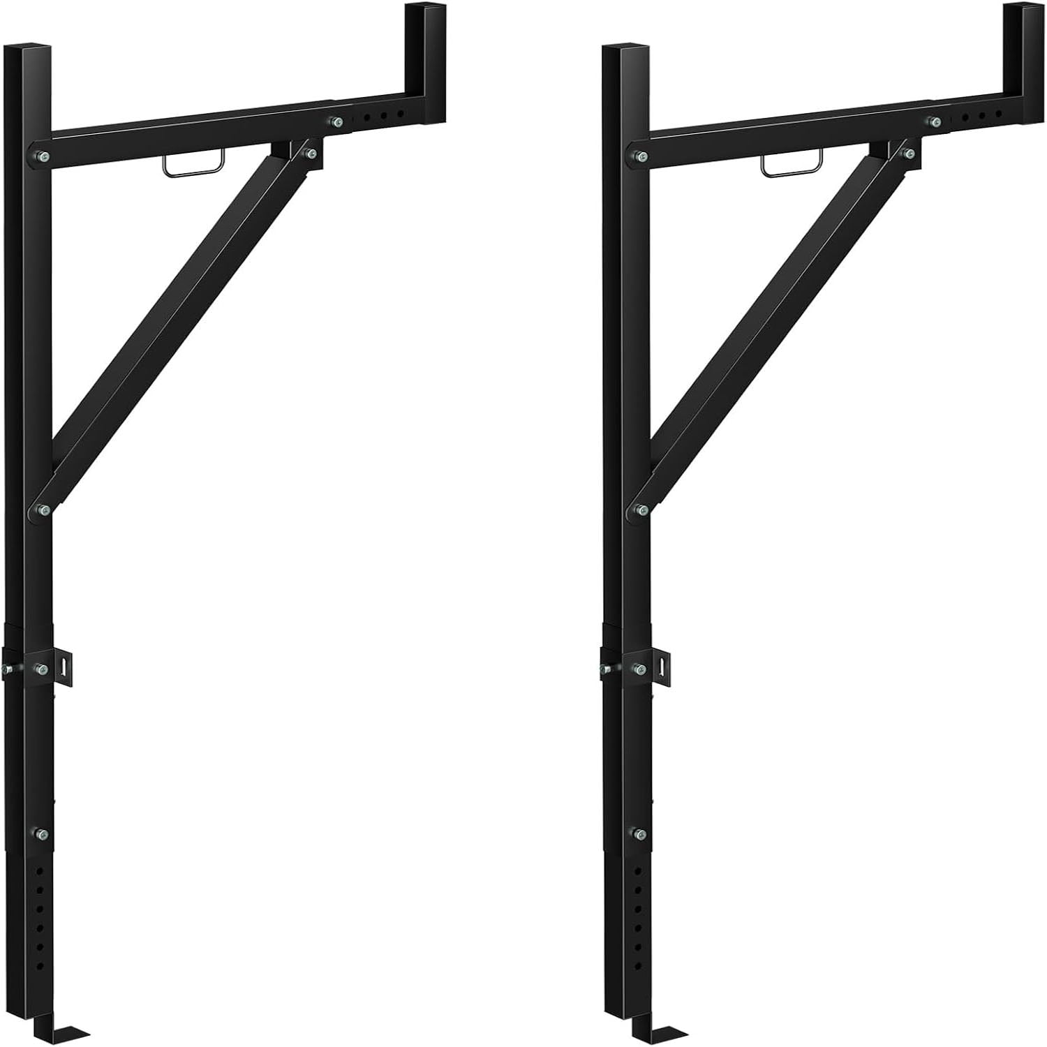 Extendable Racks Ataucjin Truck Rack, 19-34inch Extendable Truck Ladder Rack, 44.5