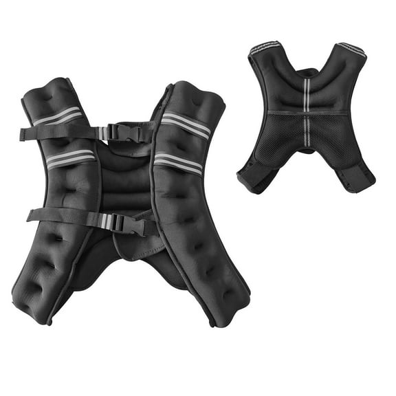 Ataucjin Weighted Vest for Men Women, 12 16 20 25 30 Lbs Weights , Workout Equipment Strength Training Weight Vest for Training Workout, Jogging, Cardio, Walking