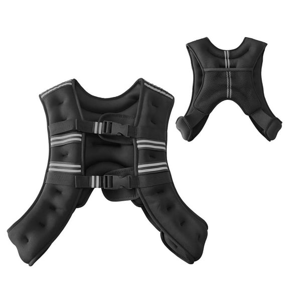 Ataucjin Weighted Vest for Men Women, 12 16 20 25 30 Lbs Weights , Workout Equipment Strength Training Weight Vest for Training Workout, Jogging, Cardio, Walking