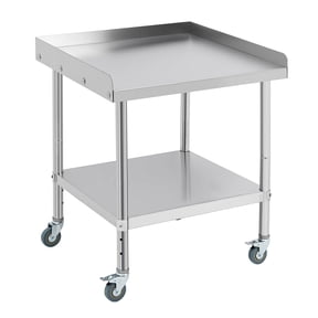 Working Table Roti Stainless Steel Table With Wheels