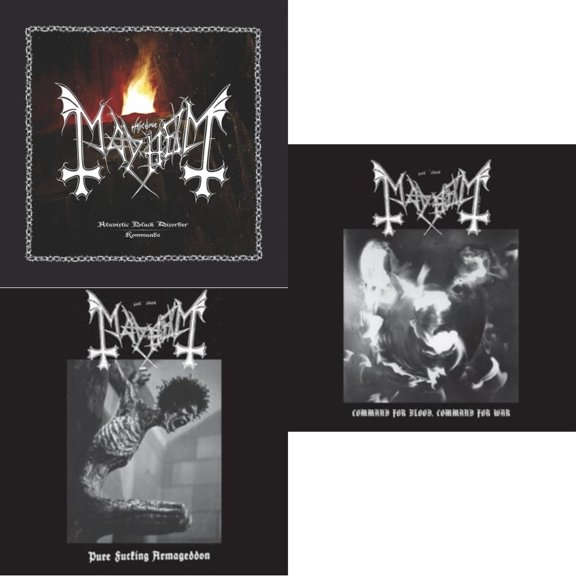 Atavistic Black Disorder / Kommando - Ep & Pfa Demo (White LP Vinyl) & Command For Blood, Command For War (2LP)