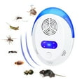 thumbnail image 1 of Atck Insects Electronic Pest Repeller with LED Lights, White, 1 of 8