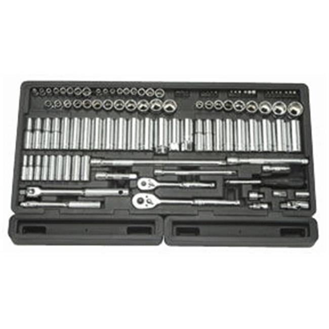 Atd Tools 1380 106 Pc. Sae/Metric 1/4 & 3/8 Dr. Socket Tray