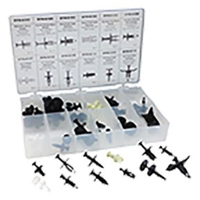 ATD Tools 39356 60 Pc. Push-Pin Type Retainer Assortment ATD-39356