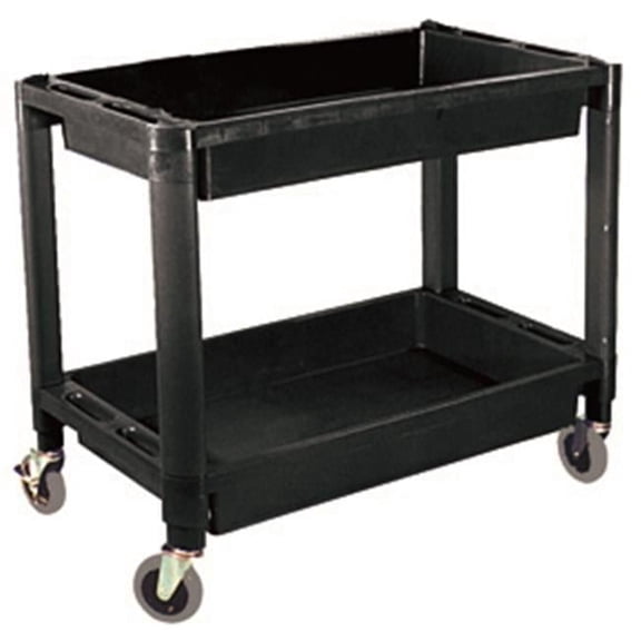 ATD Tools 7016 2-Tray Black Cart ATD-7016