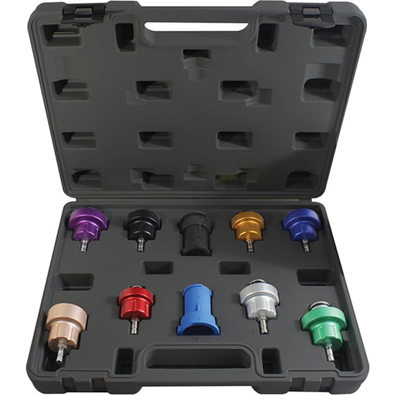 ATD Tools 3305 10 Pc. Cooling System Pressure Test Adapter Update Kit ATD-3305
