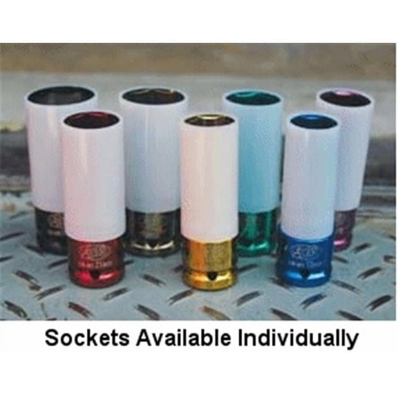 ATD Tools 4359 1/2" Drive Thin Wall Deep Protective Impact Socket - 19mm ATD-4359