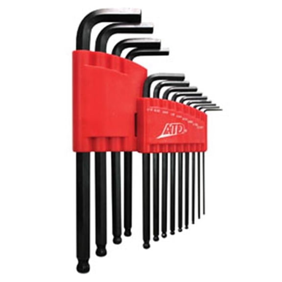 Atd Tools ATD-584 Sae Long Arm Ball End Hex Key Set