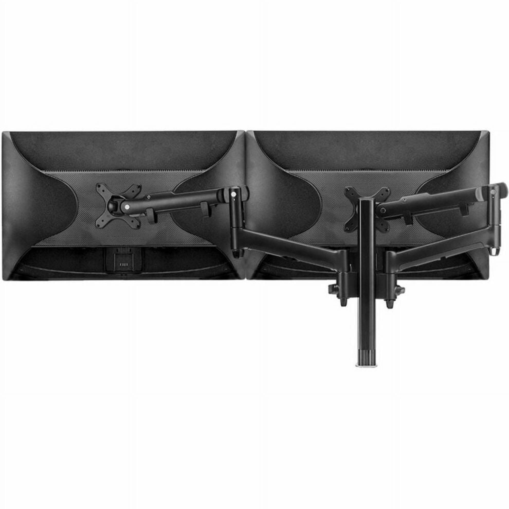 Atdec Dynamic Function Dual 27" Monitor Desk Mount Black AWMS2D40FB
