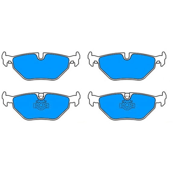 Ate Brake Products 607090 Ate Original Semi Metallic Rear Disc Brake Pad